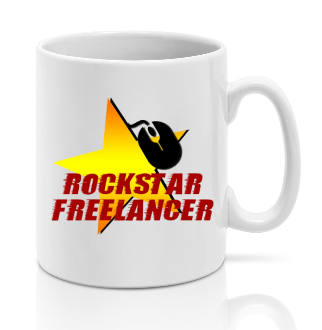 Rockstar Freelancer Mug - [My Shopping Cart]