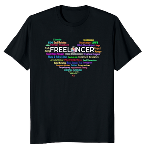 FVA Freelancer Heart Shirt - [My Shopping Cart]