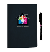 Load image into Gallery viewer, FVA Notebook with Pen - [My Shopping Cart]
